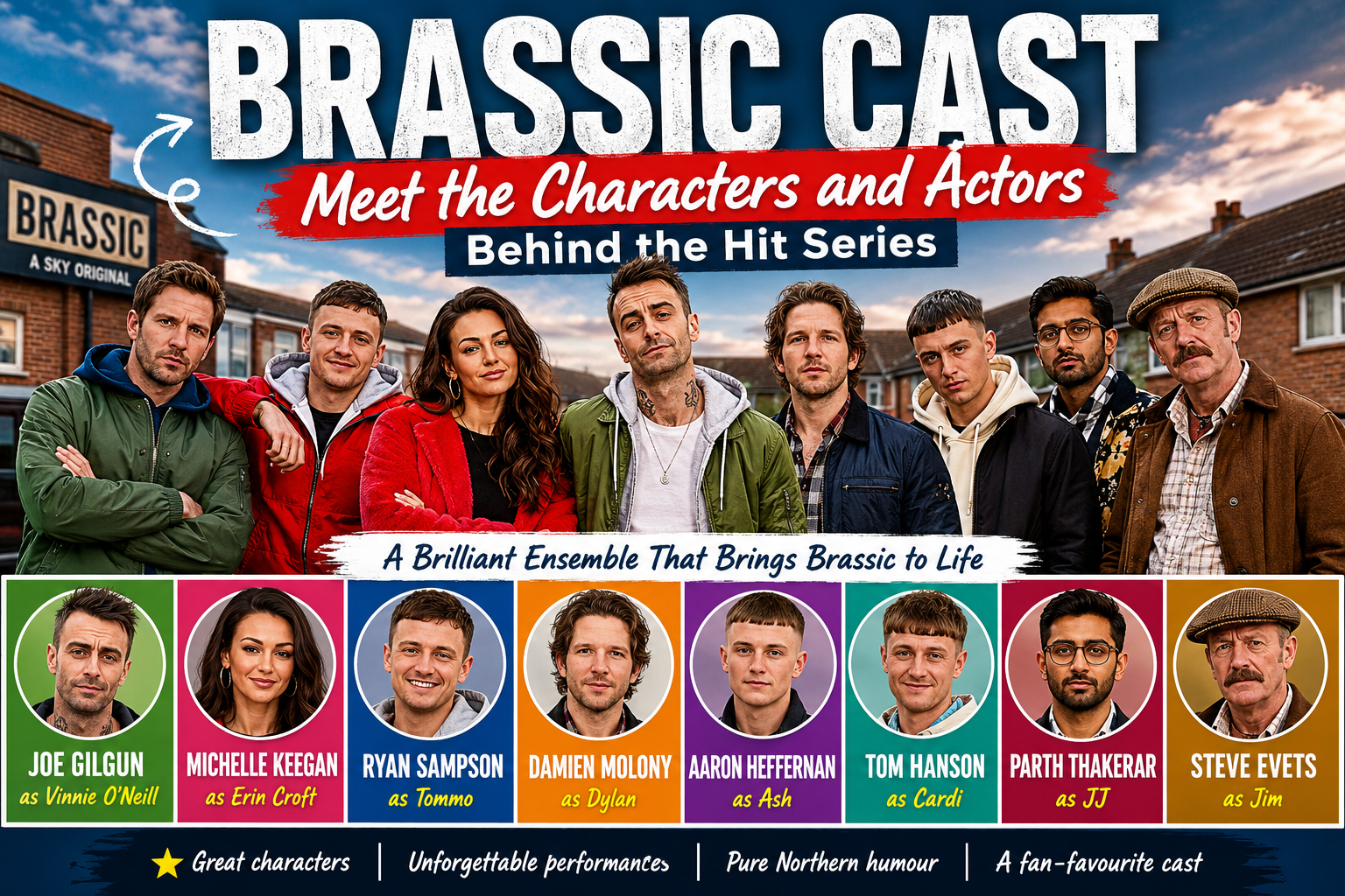 brassic cast