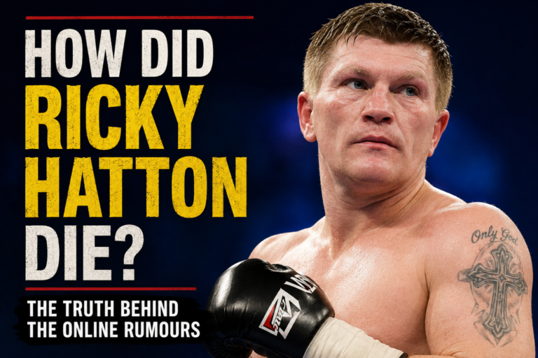 how did ricky hatton die