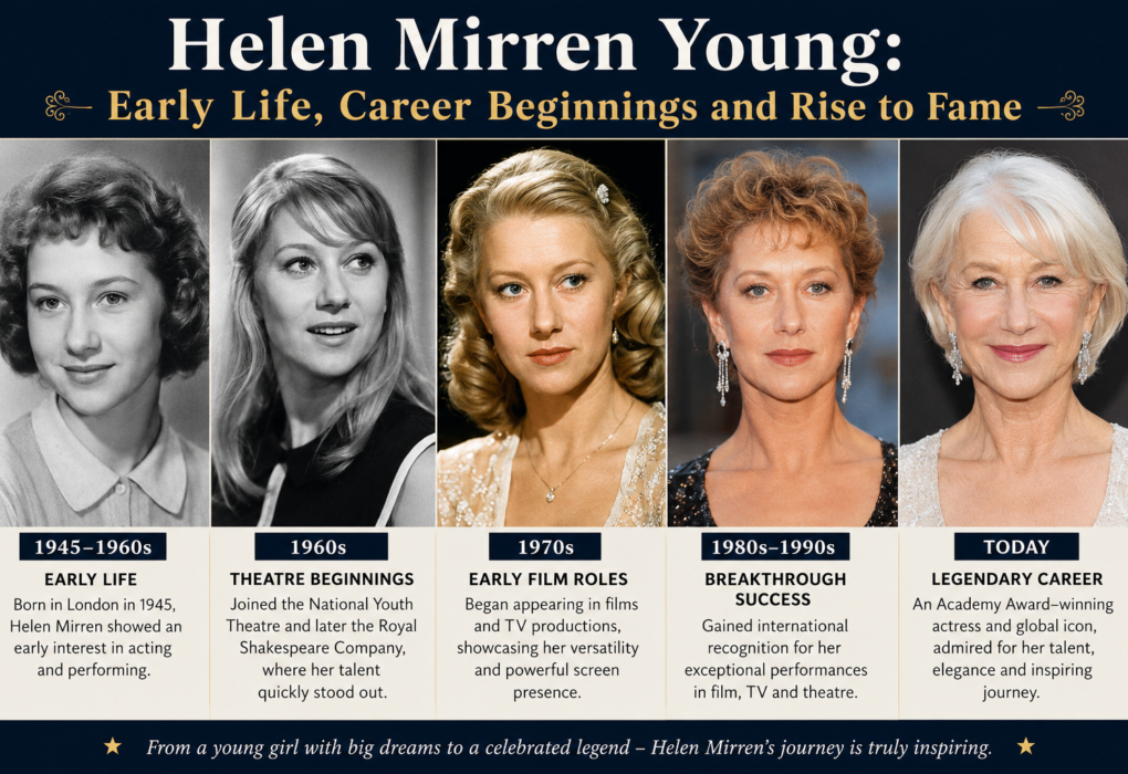 helen mirren young