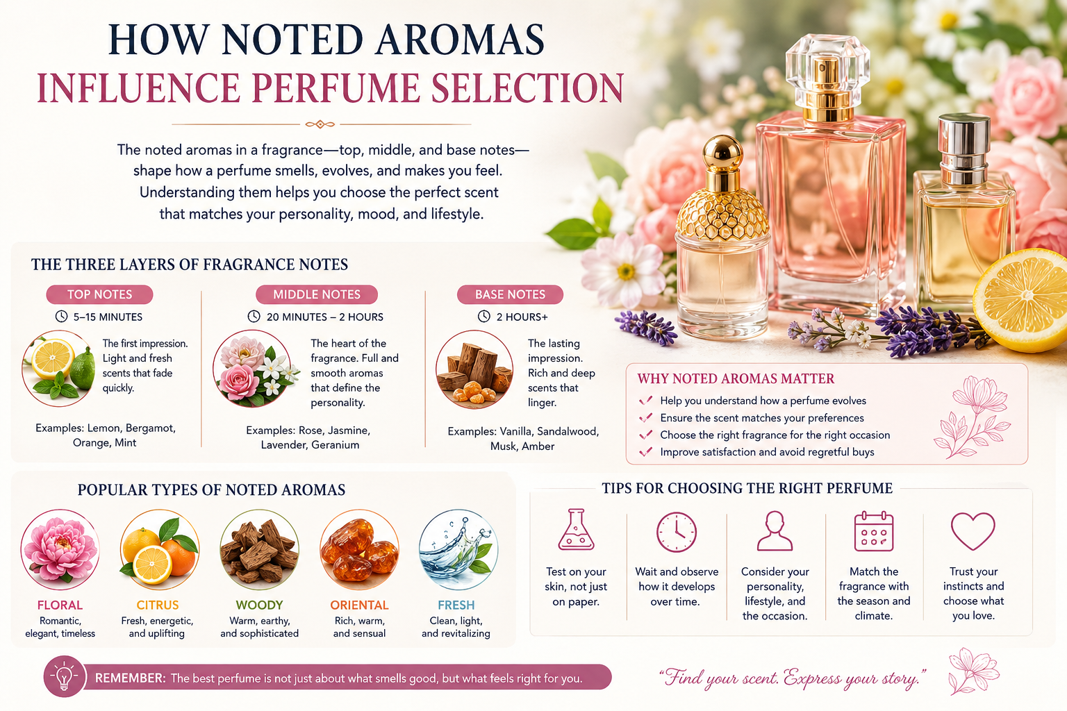 noted aromas