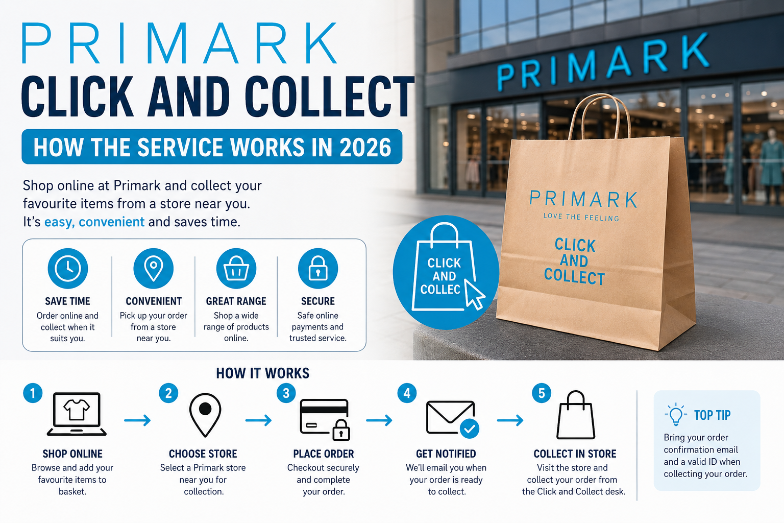 primark click and collect