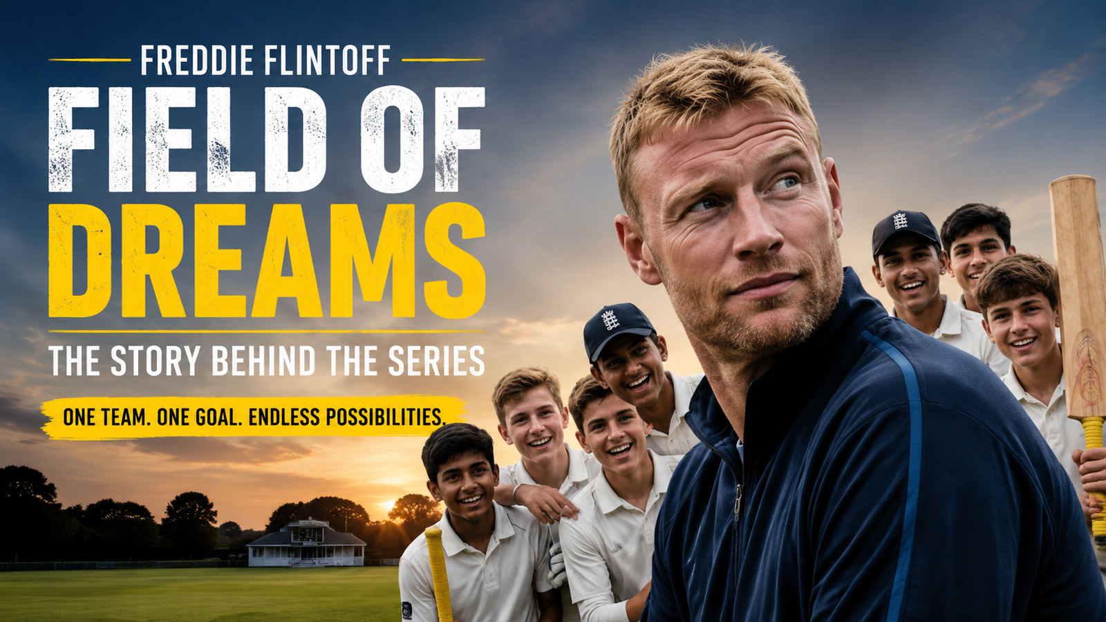 freddie flintoff field of dreams